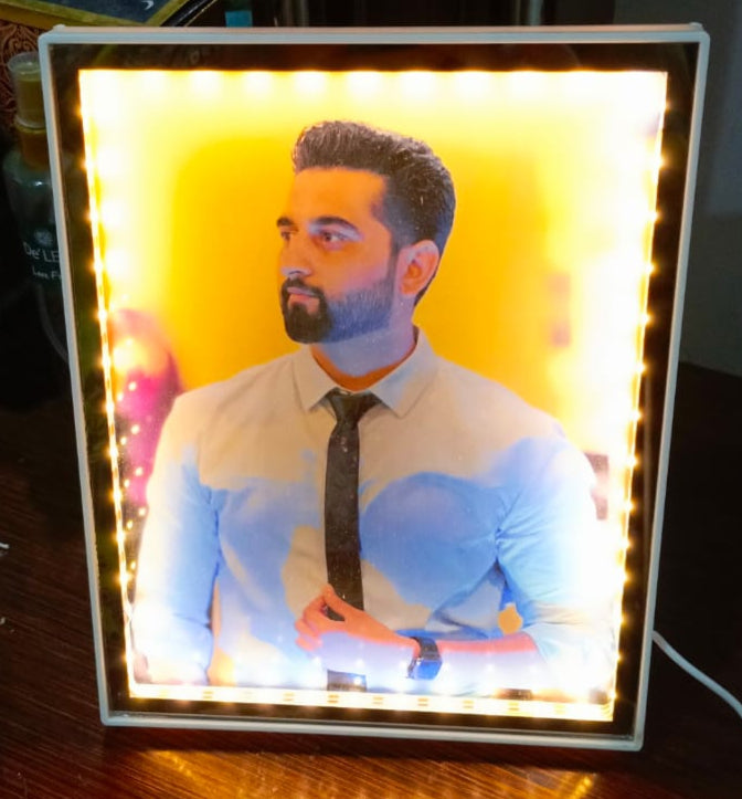 Single Image - Customizable LED Magic Mirror Photo Frame