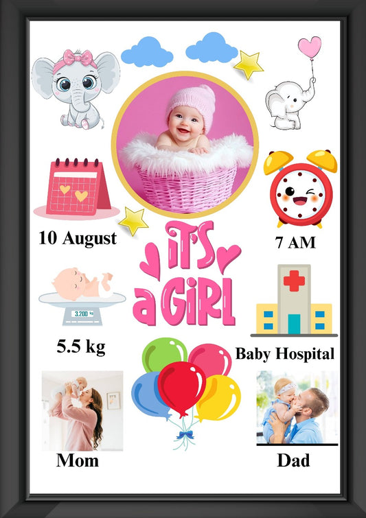 Welcome New Baby Edition 👶✨LED Light Mirror